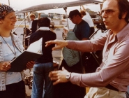 6 Death Collector Ralph on set