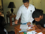 15 Owners Signing Contract