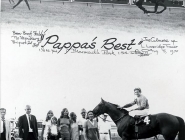 10 Pappa's Best with Lenny Loveridge my Trainer